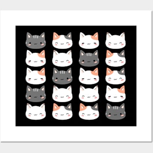 Cute cats and kittens Posters and Art